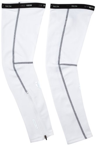 Pearl Izumi Men's Elite Thermal Leg Warmer, White, Medium