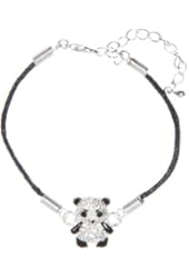 Panda Bear Rhinestone Bracelet