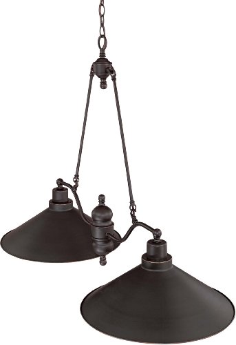 Nuvo 60/1703 2 Light Mission Dust Bronze Trestle