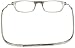 Clic Magnetic Reading Glasses (Expandable), Adjustable Temple Computer Readers, Original Expandable, (Smoke, 3.00 Magnification)