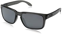Oakley Mens Holbrook OO9102-24 Iridium Sunglasses,Grey Smoke Frame/Black Lens,One Size
