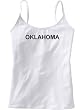 OKLAHOMA - State-series - White Women's / Girls Camisole (Girlie / Babydoll)