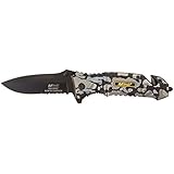 MTECH USA BALLISTICS MT-A804BK Spring Assisted Folding Knife, 4.75-Inch