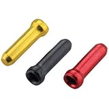 Jagwire Cable End Crimps 1.8 mm Gold, Black, Red, 30ea