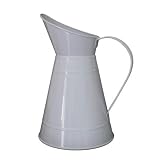 White Enamel Jug