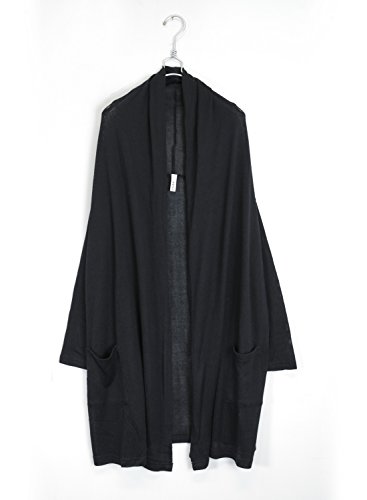 [アンドイット] and it_ ショールカラーニットソーロングカーディガン