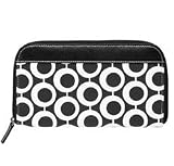 Julie Slater Designer Mono Hoops Zip around Purse. With room for everything!