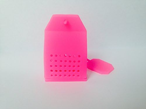 Mr Tea Silicone Infuser with Cute Tea Bag Infuser (pink)