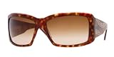 Versace - VERSACE 4130B 721/13 HAVANA ON PINK BROWN GRADIENT SUNGLASSES