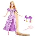 Disney Tangled Princess Longest Hair Ever Rapunzel Doll with brush and hair accessories