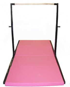 Childrens Toyshop  Sporting Goods : Gymnastics Mini High Bar with Leg Extensions and Folding Mat