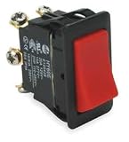 Power First 2LNG2 Rocker Switch, Maintained, DPDT, 20/15A