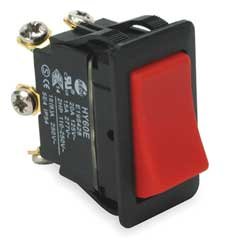 Power First 2LNG2 Rocker Switch, Maintained, DPDT, 20/15A