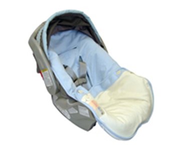  Organic Baby Car Seat/Stroller Cover - SummerMuff Organic Cotton Carseat and Stroller Covers with 