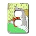 Londons Times Famous People Places Books Cartoons - SWIM WITH THE LAWYERS - Light Switch Covers - 2 plug outlet cover