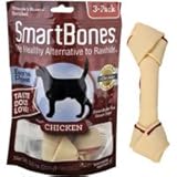 SmartBones Chicken Rawhide Alternative Bone Dog Treat mini 14-oz bag 24-count