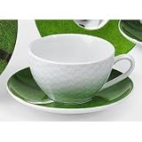 Cappuccinotasse mit Untertasse
