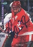 Dave Barr, Detroit Red Wings, 1991 Score Autographed Card