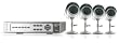 SVAT CV500-4CH-002 Web Ready 4 Channel H.264 DVR Security System with Smart Phone Access and 4 Indoor/Outdoor Hi-Res CCD Night Vision Surveillance Cameras