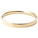 14k Yellow Gold Filled Sterling Silver Smooth Bracelet