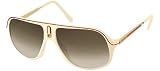 Carrera SAFARI R CRERED GD/CR-BRWNGREY SHD Sunglasses (SAFARI-R-CIX-DB-62-15-135)