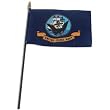 Navy Flag 4 x 6 inch