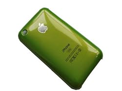 Hard Cover Case for iPhone 3G S, 3G Green (2 PACK)