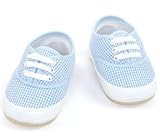 Mud Pie Baby Boy's Gingham Check Tennis Shoes 0-6M