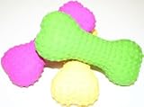 Vo-Toys Latex Stuffed Knobby Bone Dog Toy
