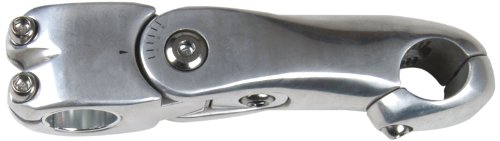 Profex Fahrrad- Lenkervorbau A-Head winkelverstellbar, silber