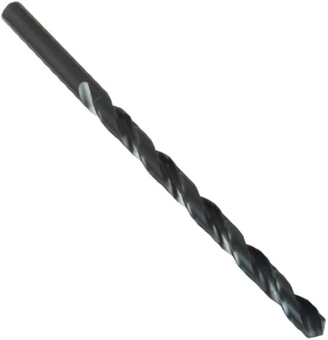 Michigan Drill 218 Series High-Speed Steel Extra-Long Length Drill Bit, Ground Finish, Round Shank, Spiral Flute, 118 Degrees Conventional Point, 5/8" Size, 18" Length (Pack of 1)