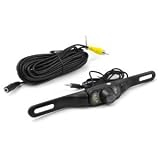 XO Vision LP132 Universal Vehicle Backup Camera with Easy Installation and Night Vision
