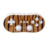 Tiger Stripes Design Nintendo Wii Classic Controller Protector Skin Decal Sticker