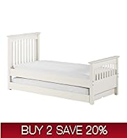 Hastings White Hideaway Bed
