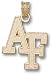 Air Force Falcons Solid 10K Gold ''AF'' 3/4'' Pendant