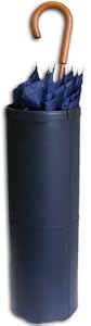 Black Leather Umbrella Stand