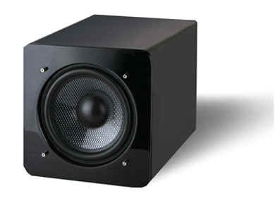Pure Acoustics aktiver Kompakt-Subwoofer