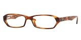 RAY BAN 5147 2144 HAVANA PLASTIC EYEGLASSES