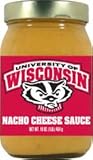 IMAGE OF Wisconsin Badgers NCAA Nacho Cheese Sauce (16oz)