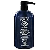 DR. BRONNER'S Spearmint Peppermint Organic Liquid Body Soap 24 oz (%95 Organic) (Pack of 2)