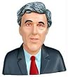 John Kerry Political Pet Toy Squeak