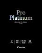 Canon Photo Paper Pro Platinum, 8 x 10 Inches, 20 Sheets (2768B019)