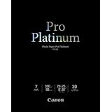 Canon Photo Paper Pro Platinum, 8 x 10 Inches, 20 Sheets (2768B019)