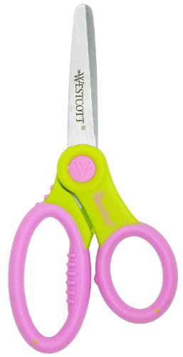 Westcott Kids Soft Handle Blunt Tip Scissors With Microban<br />Antimicrobial Protection