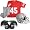 Ohio State Uniform with Helmet - Size Medium