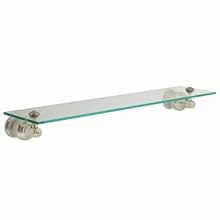 Moen YB4790BN Monticello Glass Vanity Shelf, Brushed Nickel