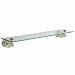 Moen YB4790BN Monticello Glass Vanity Shelf, Brushed Nickel