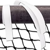 (Price/set)Hook & Loop Net Straps (24/set) White, Accessories,Volley/Wallyball