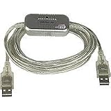 Intos USB 2.0 Link Kabel Laplinkkabel USB - A / Stecker - USB - A / Stecker
