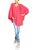 SO Cachemire & Knitwear Poncho Salome (Rojo)